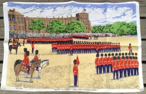 Pyntestykke med militrparade London