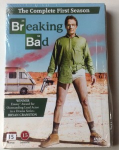 DVD Breaking Bad  hele 1. Episode dansk tekst