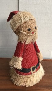 70er julemand 1 af hessian H: 21 cm