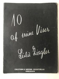 Noder og teksthfte Lulu Ziegler 10 af mine viser
