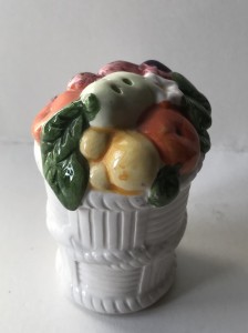 Saltbsse fajance frugtdecor