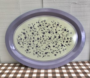 Oval metalbakke fra Sdahl