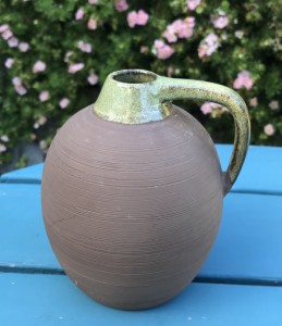 Keramikvase med hank Brd. Rasmussen