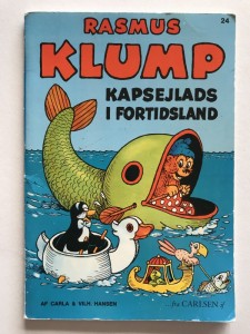 Rasmus Klump 24 Kapsejlads i Fortidsland