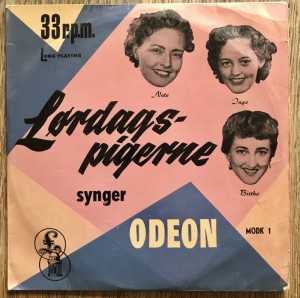 Lrdagspigerne synger 10 tommer plade