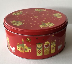 Kagedse Sdahl med juletema