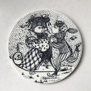 Wiinblad Nymlle platte januar