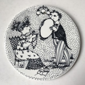 Wiinblad Nymlle platte september