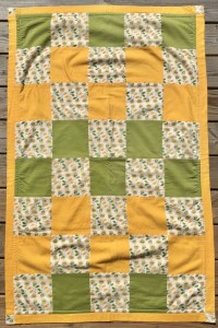 Patchwork babytppe 73 x 114 cm