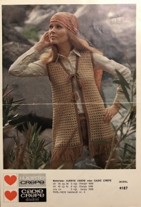 Hkleopskift original 70er vest