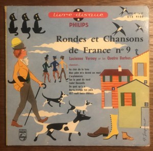 Brnesange fransk singleplade no 9