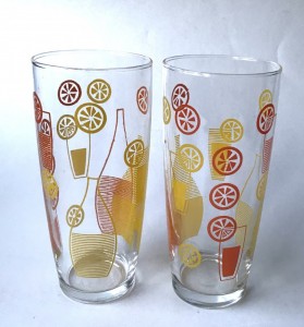 Retro sodanvandsglas