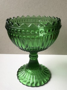 Iitalla Marimekko glasskl p fod mrk flaskegrn