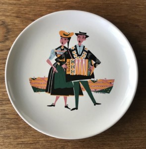 Tallerken folklore Landert Seitzerland