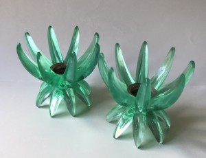 Retro lotus lysestager Friedel