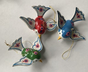 Daells Varerhus fugle 3 stk.