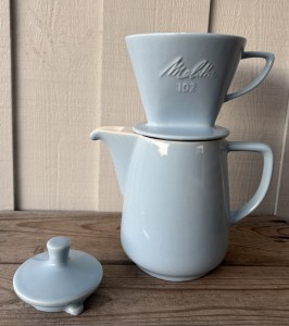 Melitta kaffekande med tragt