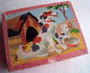 Klods puzzle i ske